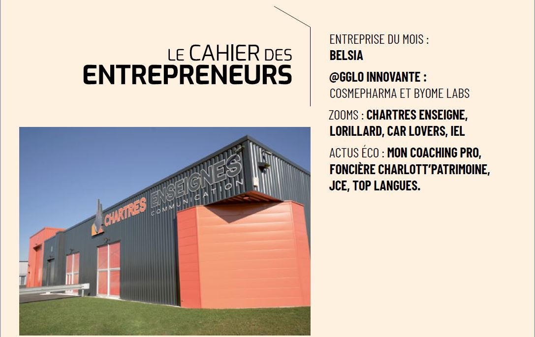 Image actualité Le cahier des Entrepreneurs Votre AGGLO # 129 -  mars 2024