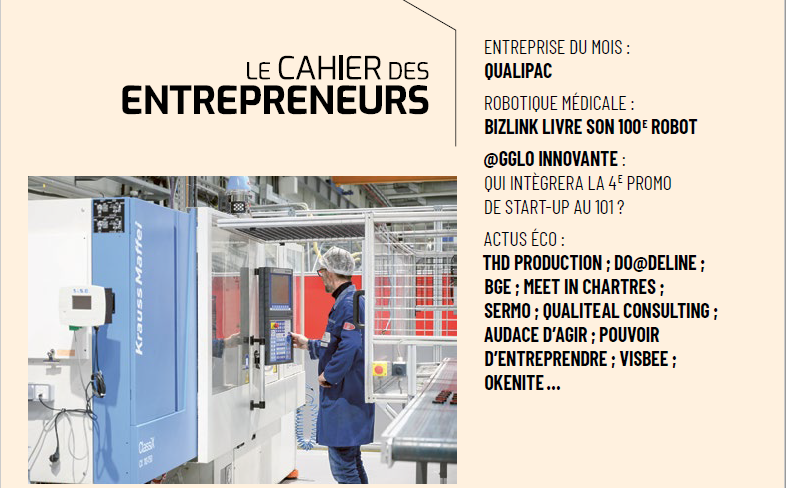 Image actualité Le cahier des Entrepreneurs Votre AGGLO # 128 -  février 2024
