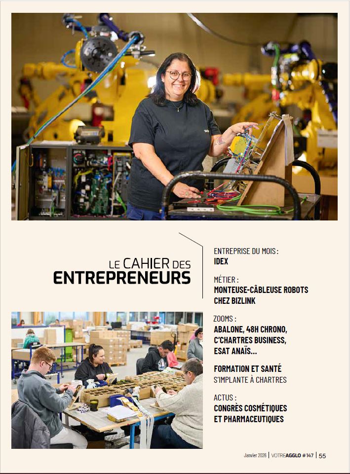 Image actualité Le cahier des Entrepreneurs Votre AGGLO # 147 -  janvier 2026