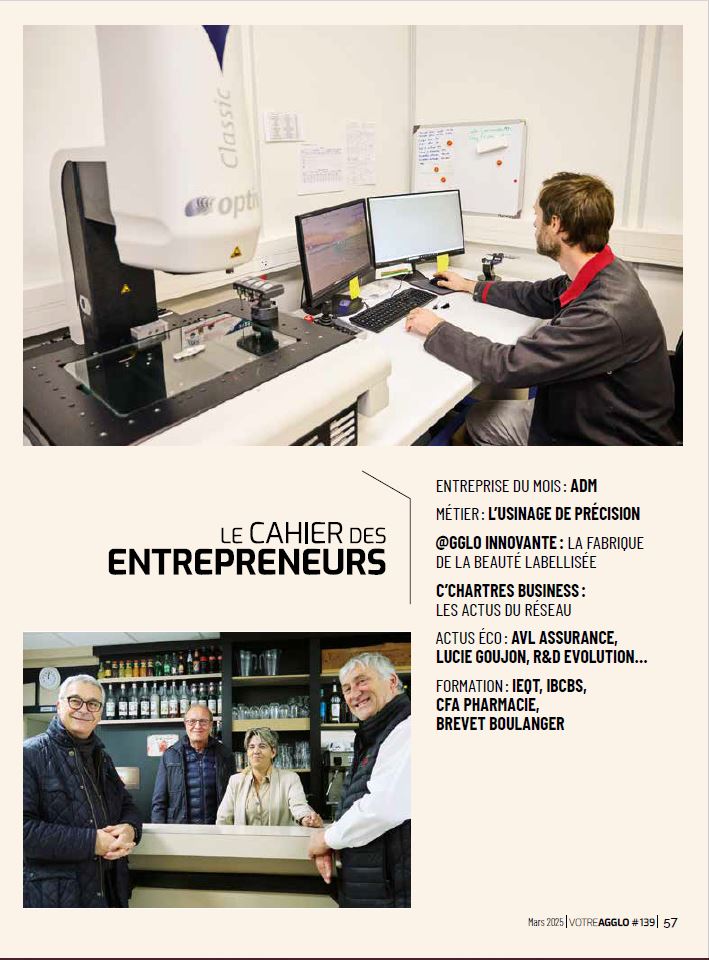 Image actualité Le cahier des Entrepreneurs Votre AGGLO # 141 - mai 2025