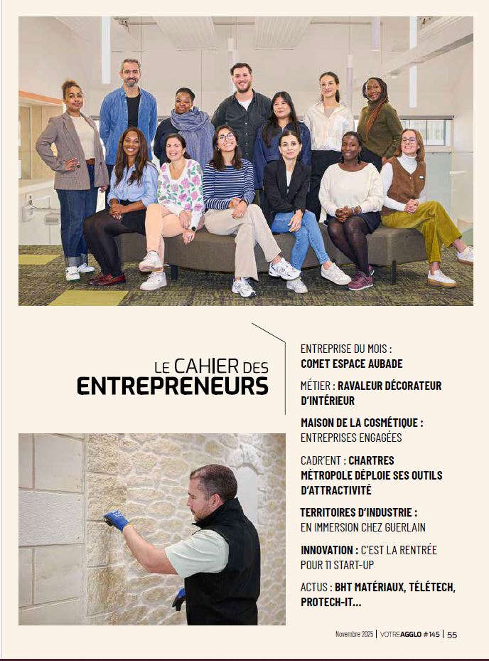 Image actualité Le cahier des Entrepreneurs Votre AGGLO # 145 -  novembre 2025