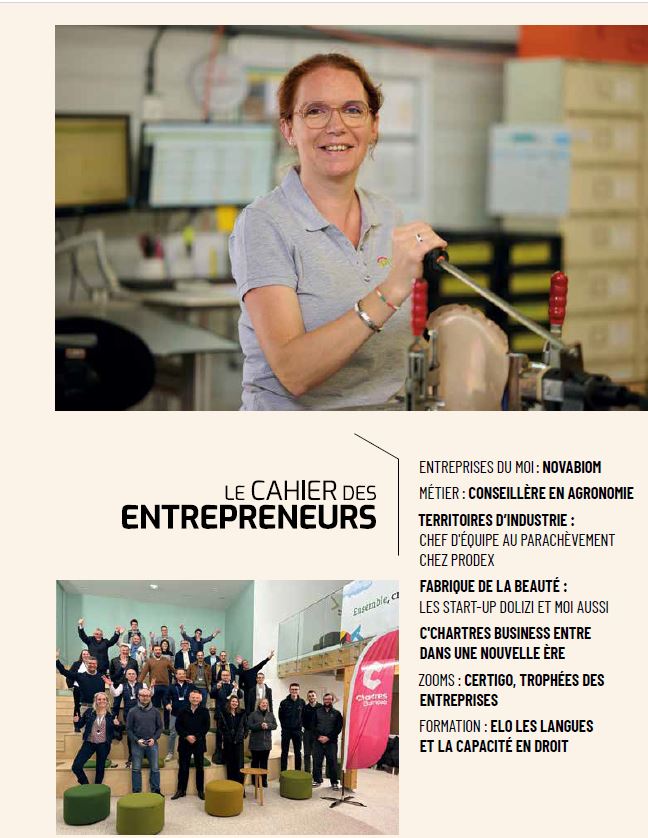 Image actualité Le cahier des Entrepreneurs Votre AGGLO # 149 - mars 2026