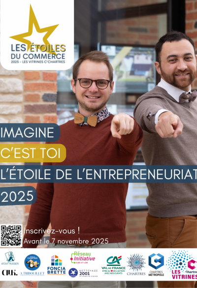 Les étoiles du Commerce By Les Vitrines C'Chartres