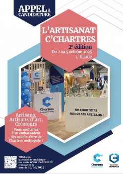 Image actualité L'Artisanat C'Chartres du 02 au 05 octobre 2025