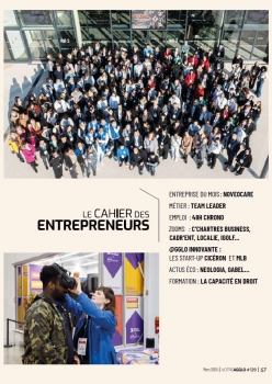 Image actualité Le cahier des Entrepreneurs Votre AGGLO # 139 -  mars 2025