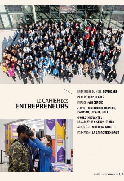 Le cahier des Entrepreneurs Votre AGGLO # 139 - mars 2025