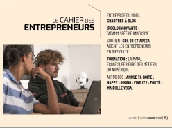Image actualité Le cahier des Entrepreneurs Votre AGGLO # 130 -  avril 2024