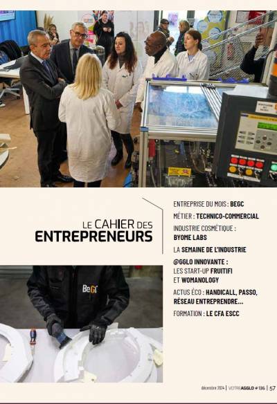 Le cahier des Entrepreneurs Votre AGGLO # 136 - décembre 2024