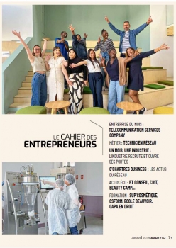 Image actualité Le cahier des Entrepreneurs Votre AGGLO # 142 -  juin 2025