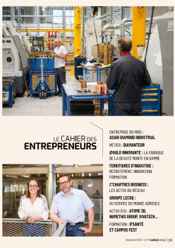 Le cahier des Entrepreneurs Votre AGGLO # 143 -  septembre 2025 Image actualité Le cahier des Entrepreneurs Votre AGGLO # 143 -  septembre 2025