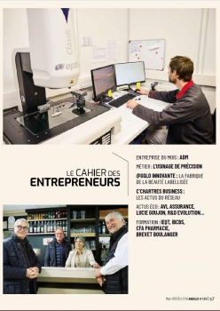Image actualité Le cahier des Entrepreneurs Votre AGGLO # 141 -  mai 2025