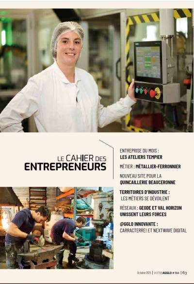 Le cahier des Entrepreneurs Votre AGGLO # 144 - octobre 2025