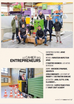 Image actualité Le cahier des Entrepreneurs Votre AGGLO # 140 -  avril 2025