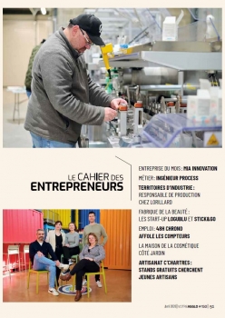 Image actualité Le cahier des Entrepreneurs Votre AGGLO # 150 - avril 2026