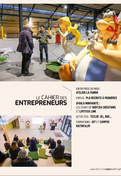 Le cahier des Entrepreneurs Votre AGGLO # 137 - janvier 2025